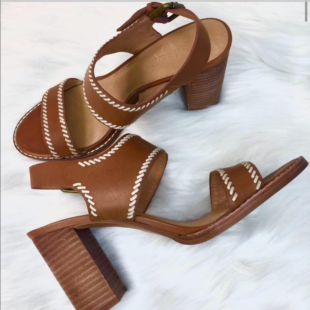 Madewell Block Heels, Great Condition, Like New
